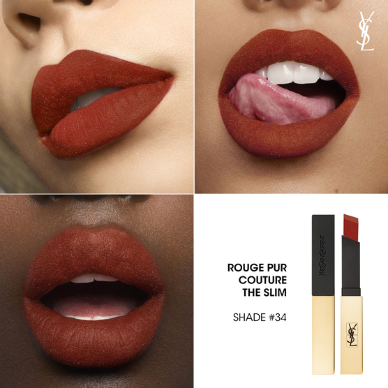 Batom Yves Saint Laurent Rouge Pur Couture The Slim Velvet Radical